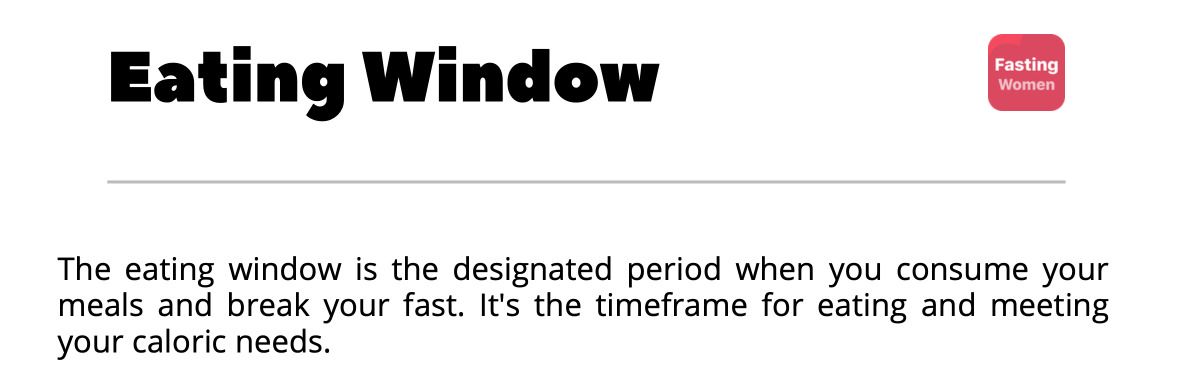 Illustrative diagram of the 8-hour eating window strategy from the 101 Intermittent Fasting PDF Guide, showing optimal times for meals to maximize weight loss and health benefits.