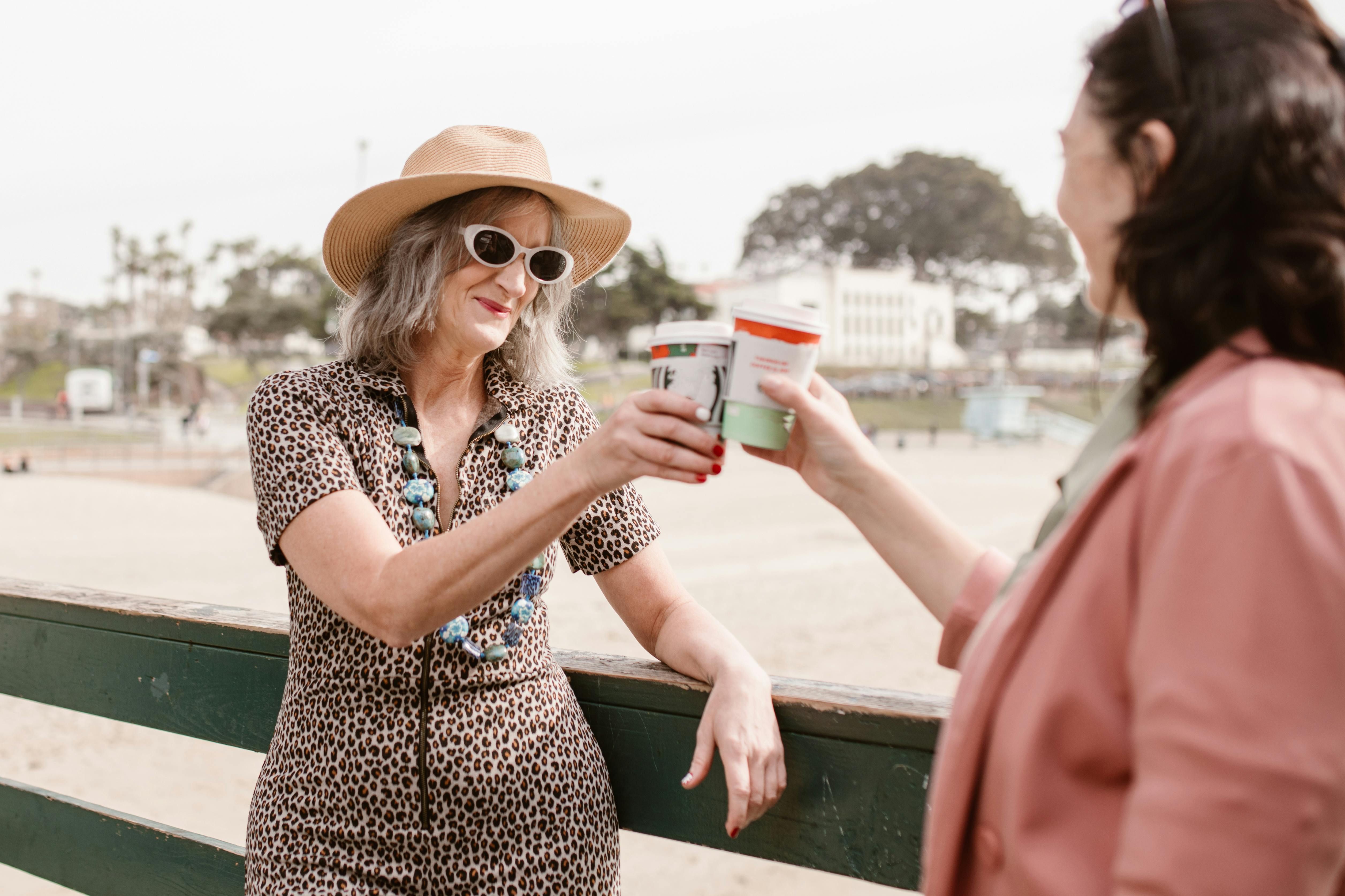 Women of All Ages Drinking Coffee: Bonding and Wellness Across Life Stages Women of different ages enjoying coffee together, highlighting the social and wellness benefits of shared moments across generations.